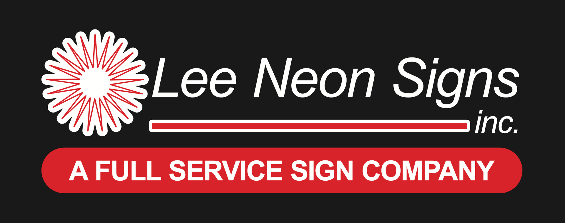 Lee Neon Signs -Restaurant Sign Company Logo