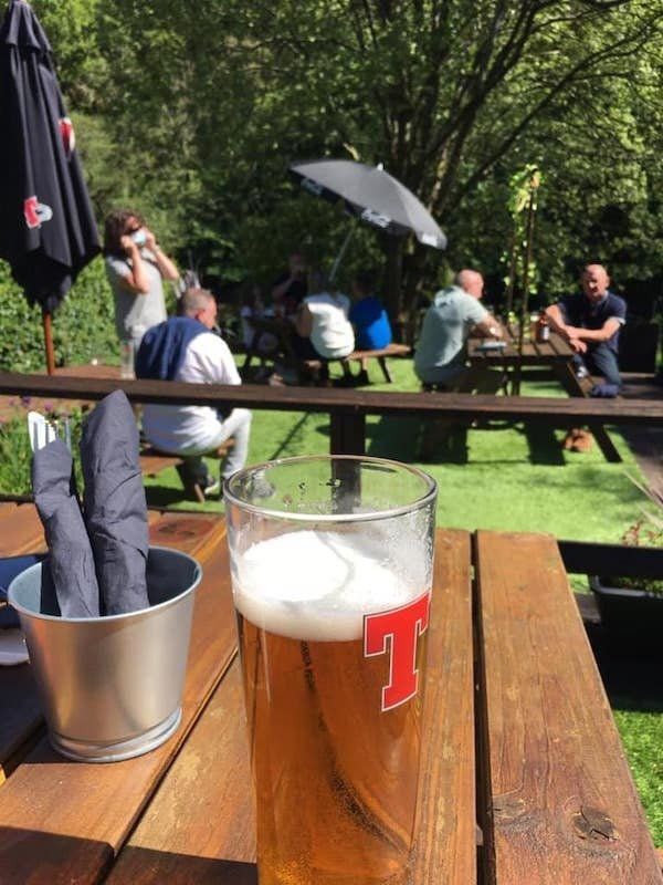 Enjoy a drink or two at The Heights Bar at Middlemuir Heights Holiday Park, Tarbolton, Ayrshire