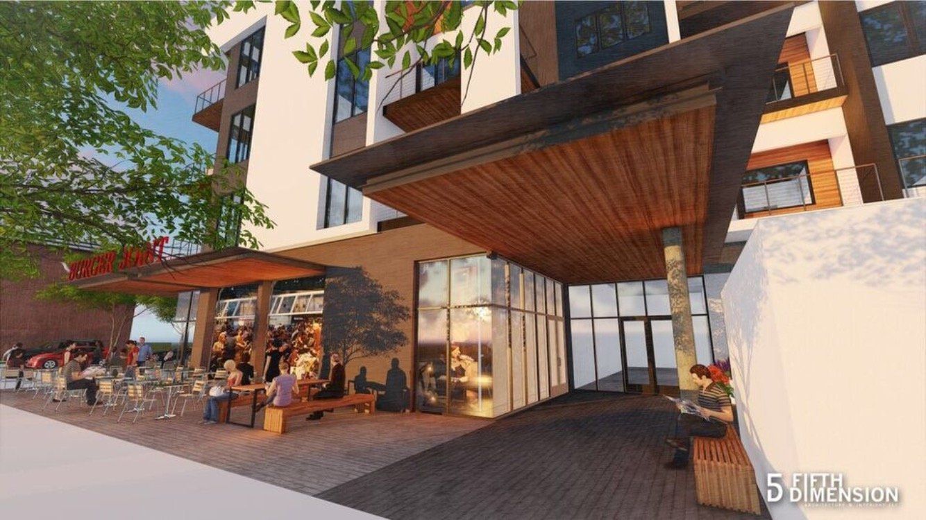 a rendering of the exterior