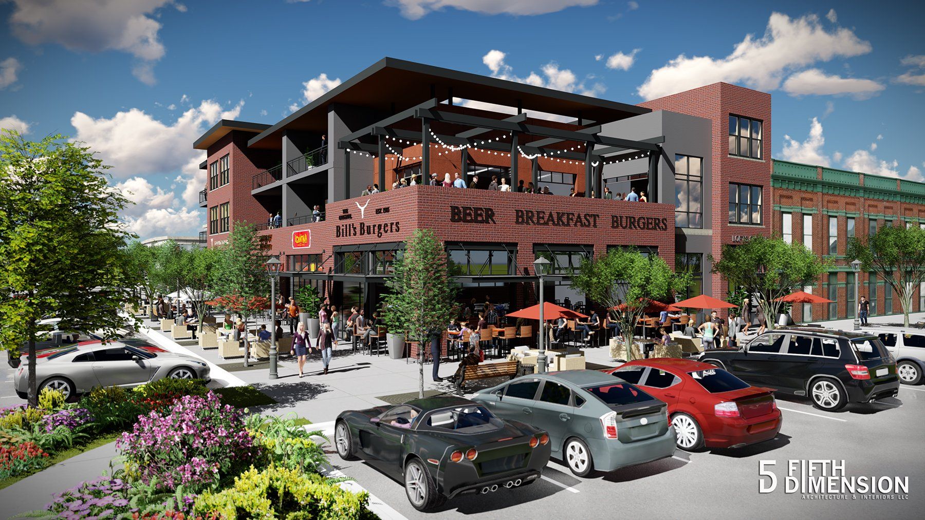 A rendering of the exterior