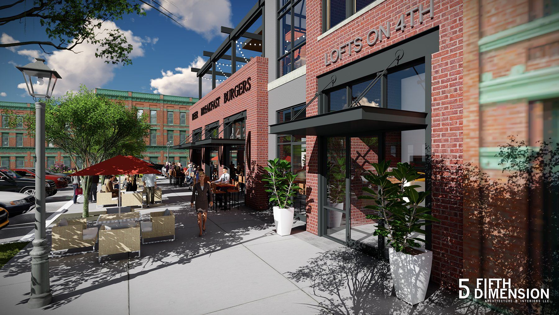 A rendering of the exterior