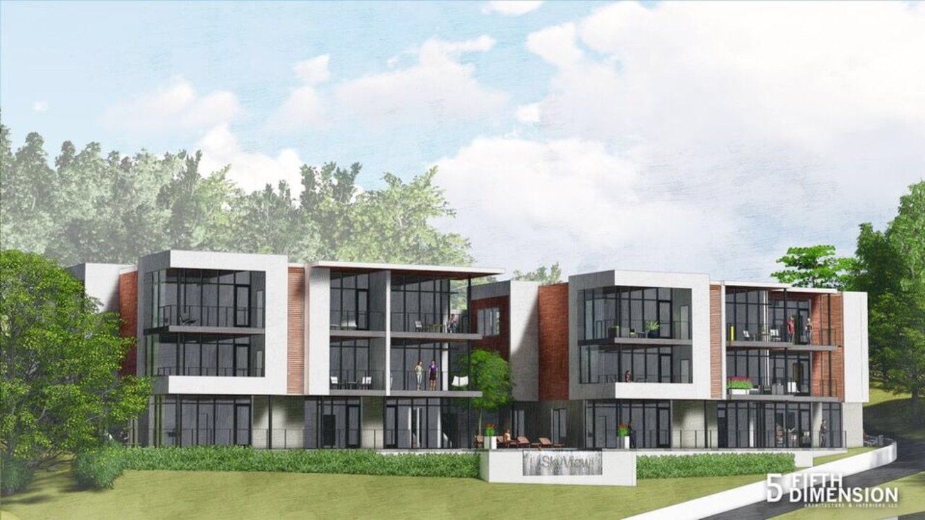 A rendering of the exterior