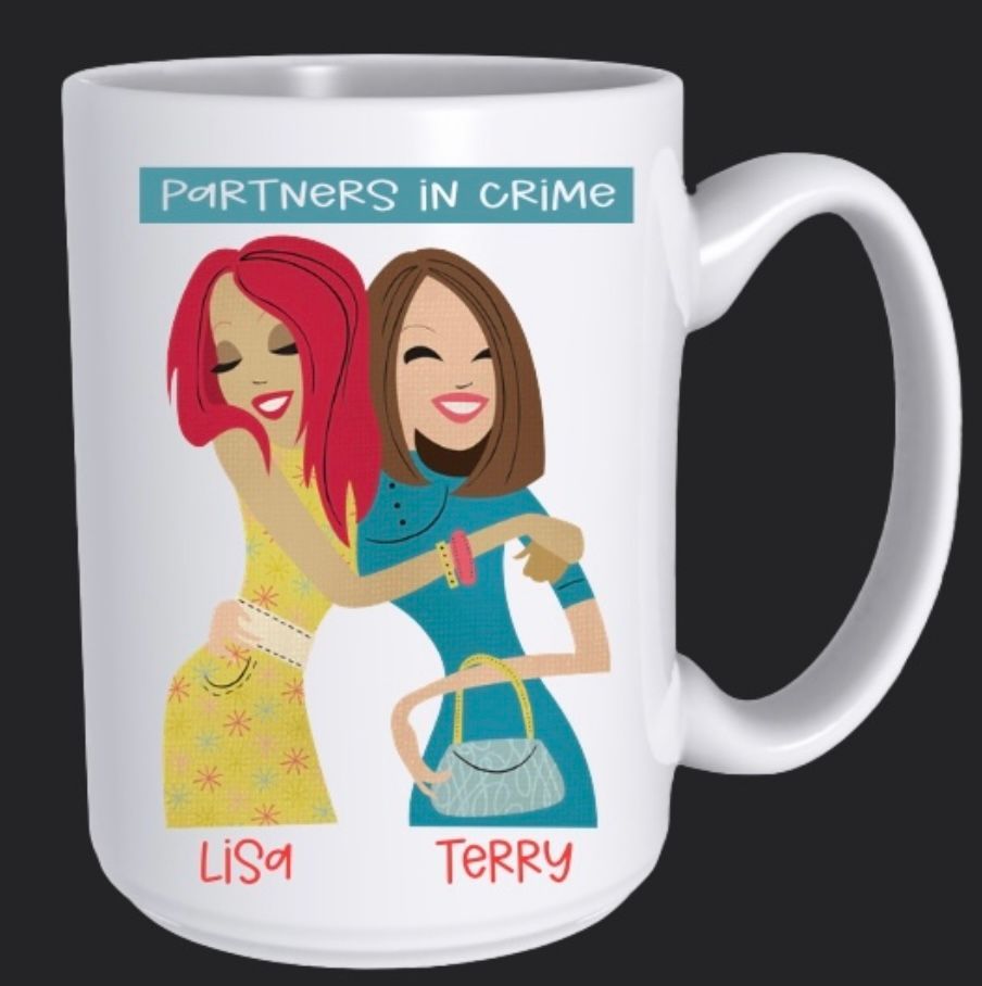 PARTNERS IN CRIME MUG