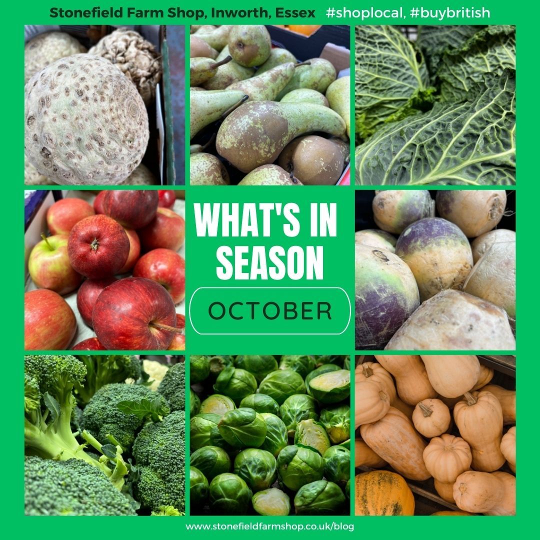 seasonal fruit and vegetables