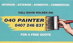 David Holden Painting Contractors logo