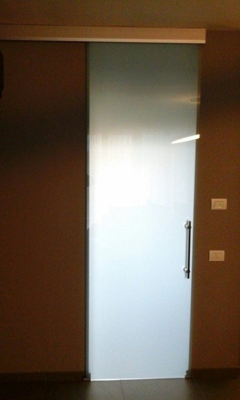 porte in vetro temperate e stratificate