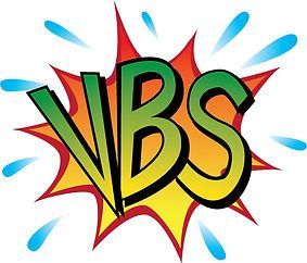 Colorful comic-style “VIBS” text with a red-yellow burst and blue splash accents