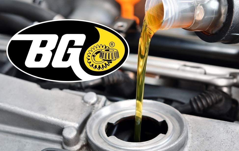Bg oil is poured into a car engine - A Street Automotive