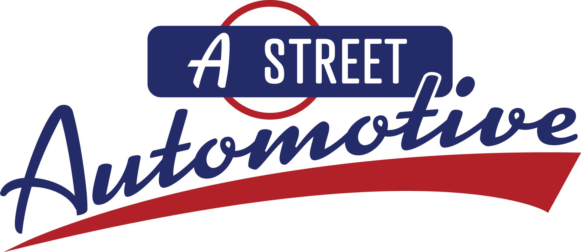 A street automotive logo on a white background - A Street Automotive