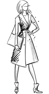 disegno modellino cappotto