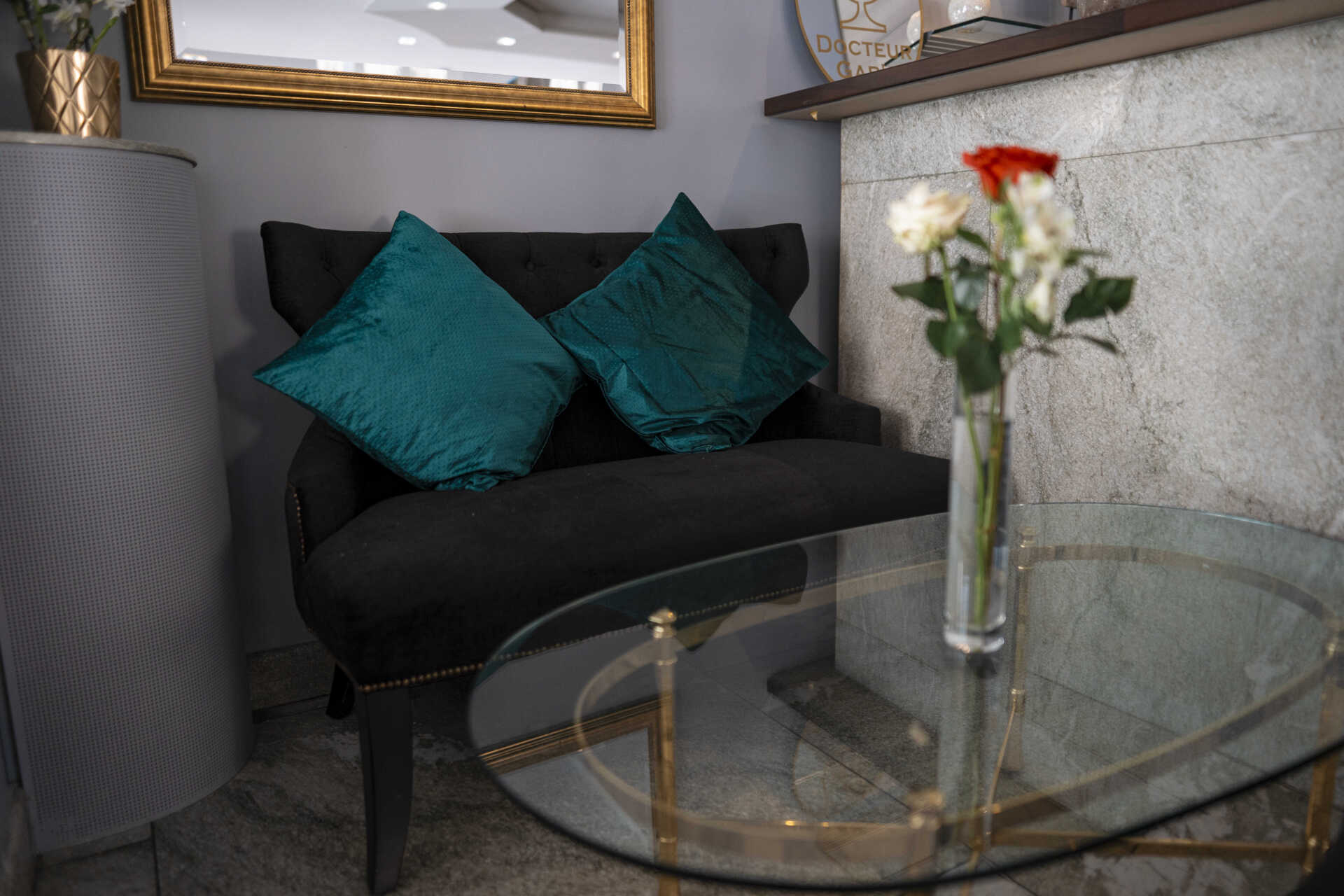 Zone lounge du restaurant Swiss hotel la Couronne