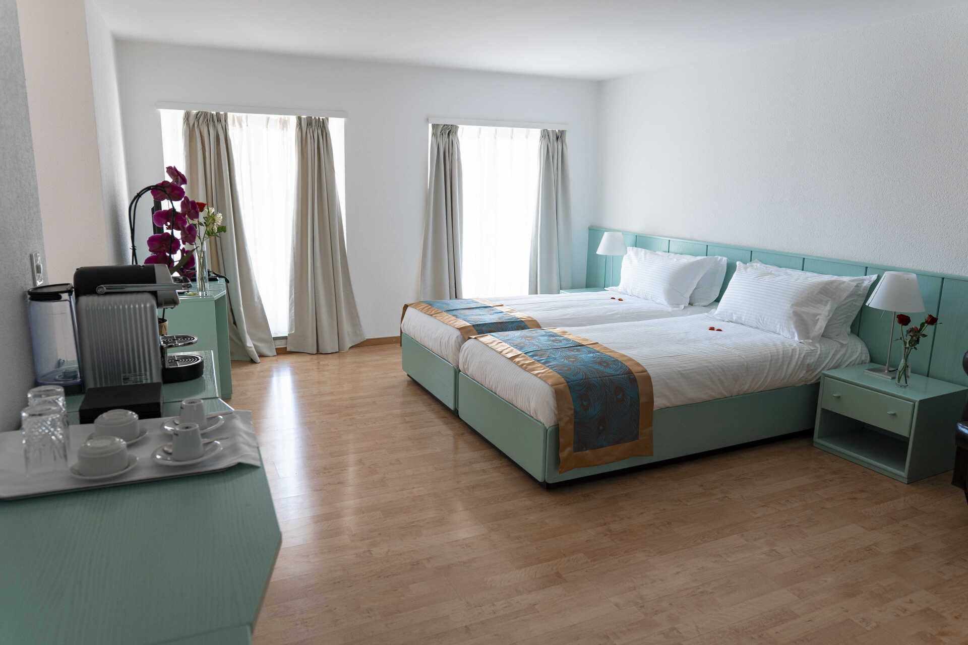 Chambre suite Swiss hotel la Couronne