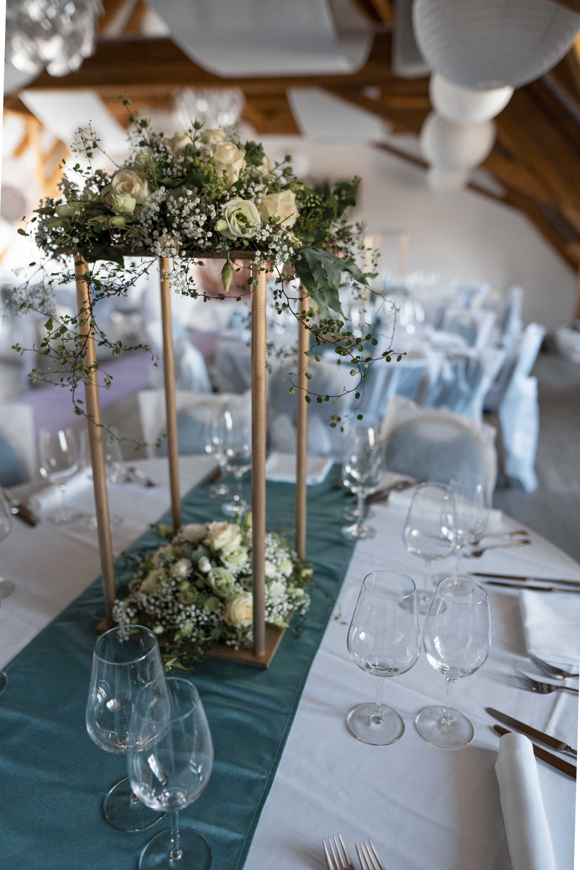 Salle de mariage richement décorée Avenches