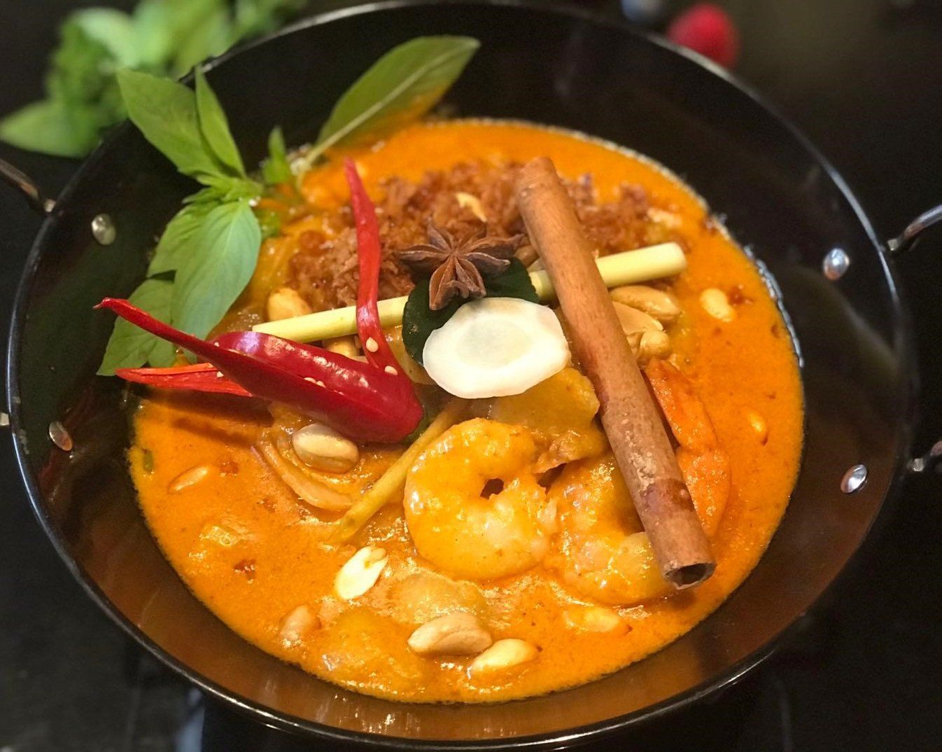 Potage à la crevette