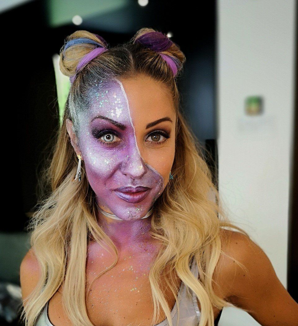 Thematic Makeup for adults. Private event for adults. Face paint for adult