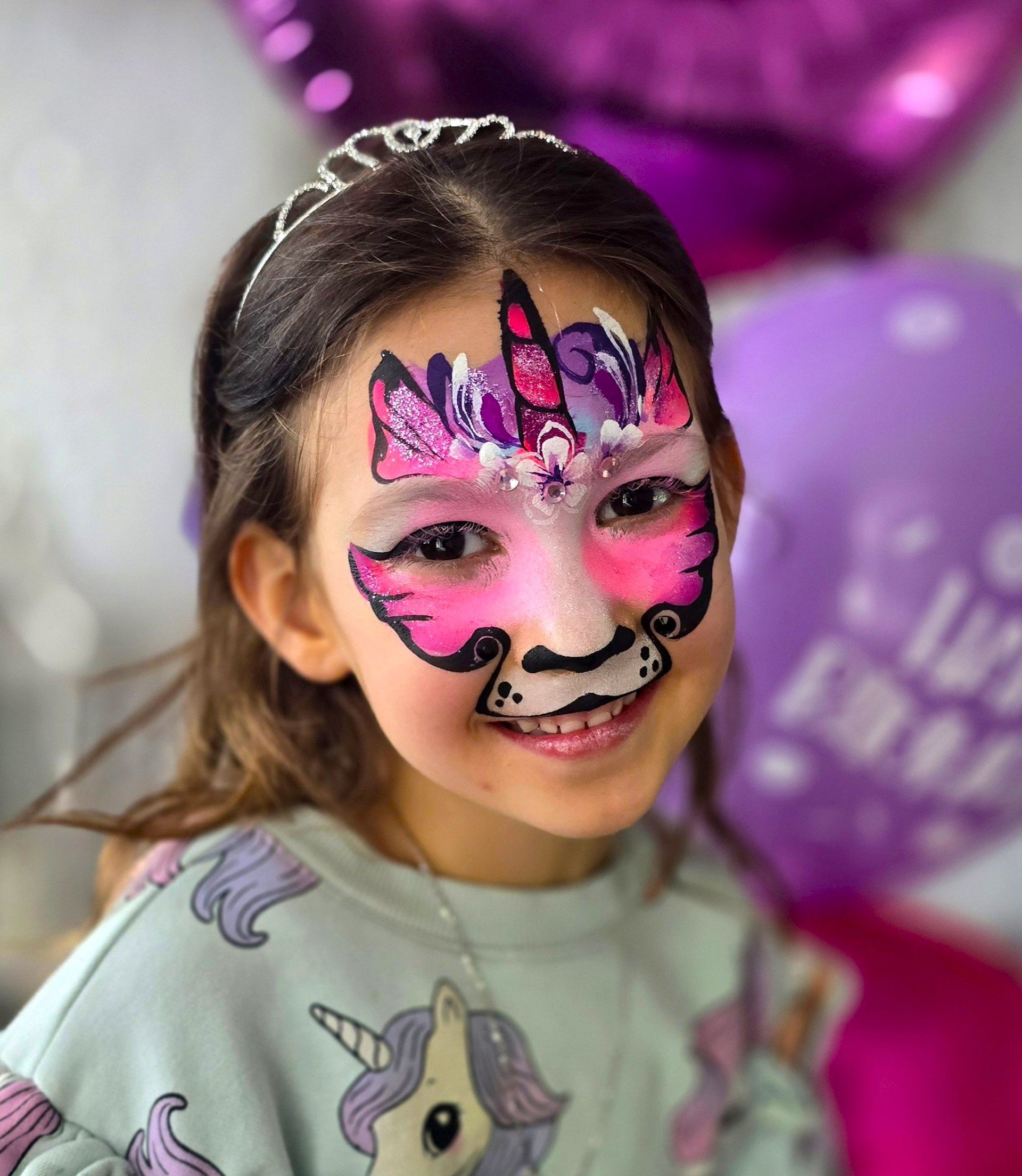 Face painting Cat-Unicorn