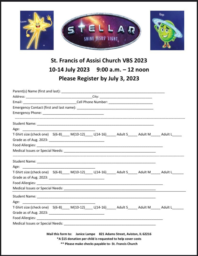 Vacation Bible School