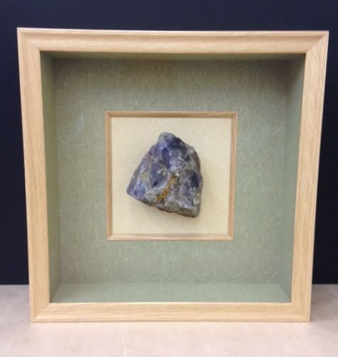 Framed shadowbox rock