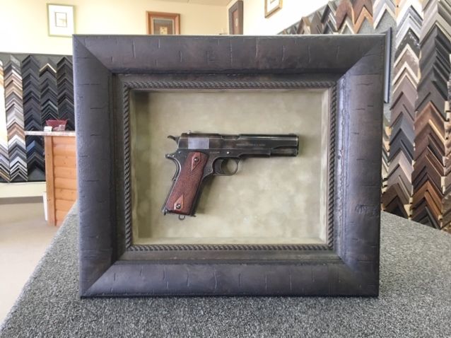 Framed shadowbox antique