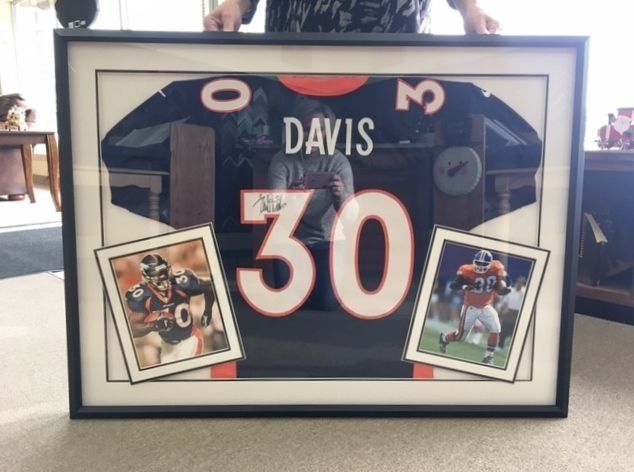 Framed jersey