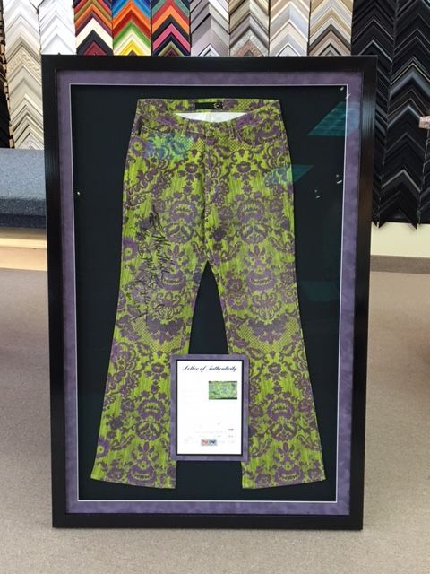 Framed pants