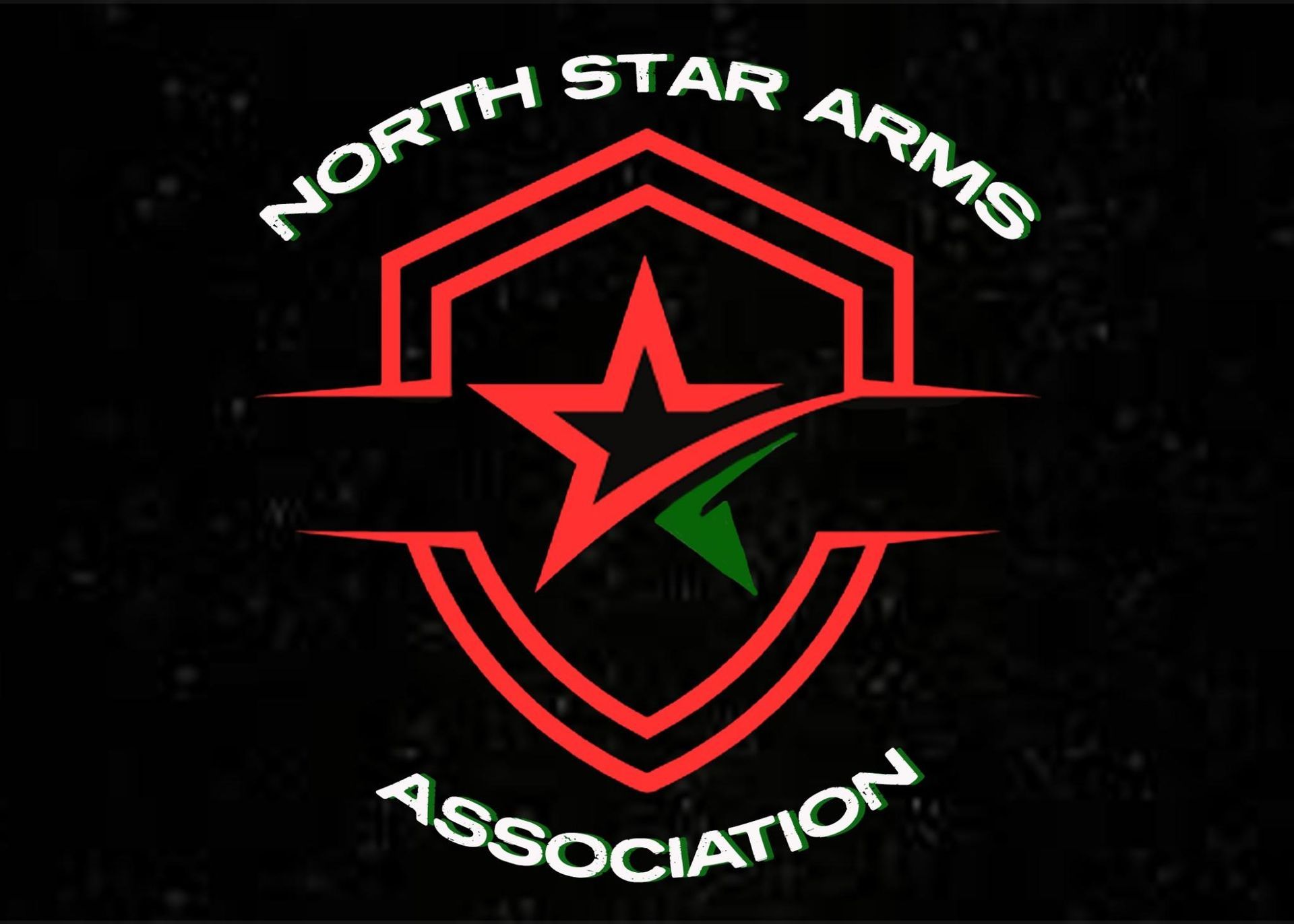 North Star Arms Association logo: red shield with star, green accent, white text on black background.