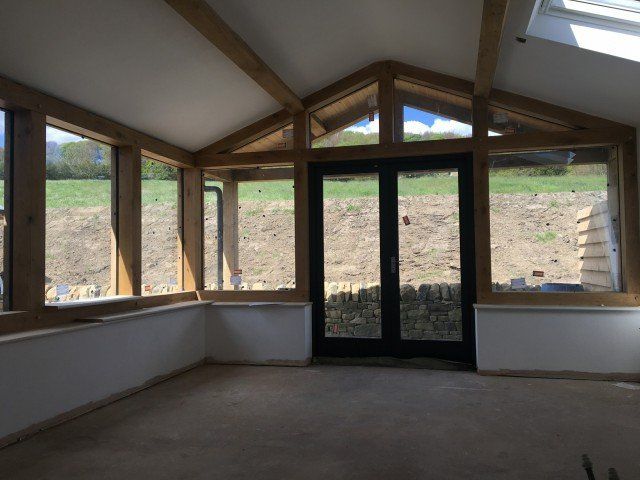 House exterior from interior to exterior view point