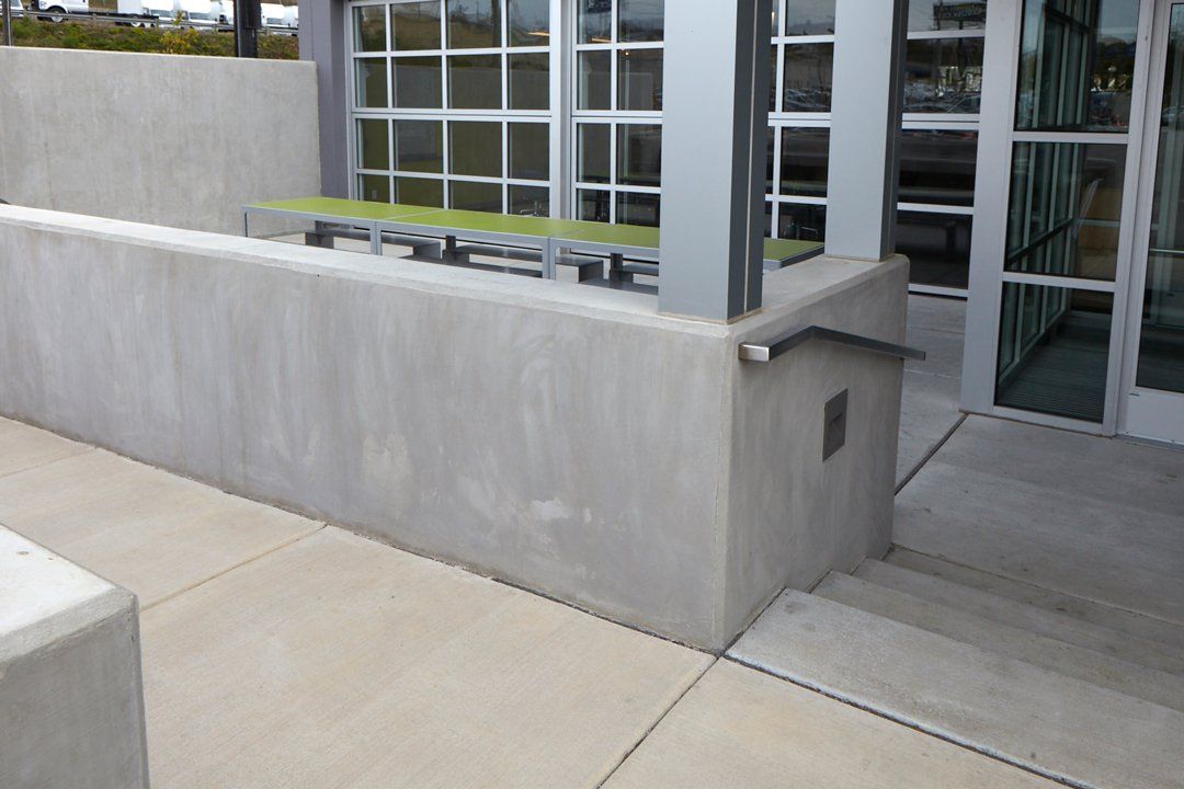 New Concrete Hallway ─ Milwaukee, WI ─ Kotze Construction Co., Inc.