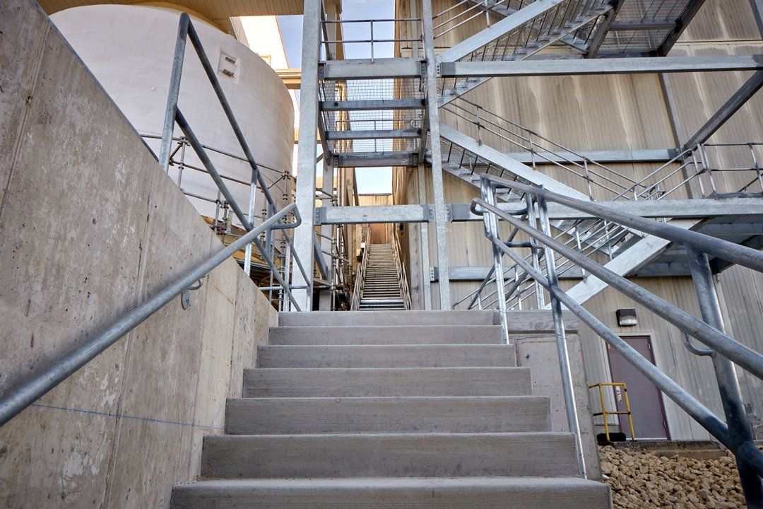 Concrete Stair ─ Milwaukee, WI ─ Kotze Construction Co., Inc.