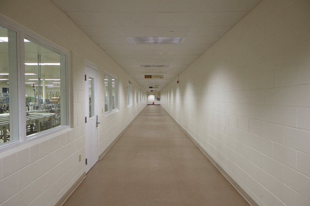 Production Hallway ─ Milwaukee, WI ─ Kotze Construction Co., Inc.