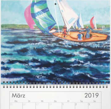 Kalender-2019-Segeln-Aquarell-Elisabeth-Ernicke-Goßner