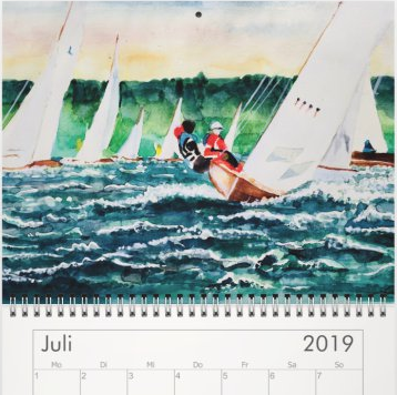 Kalender-2019-Segeln-Aquarell-Elisabeth-Ernicke-Goßner