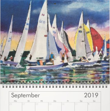 Kalender-2019-Segeln-Aquarell-Elisabeth-Ernicke-Goßner