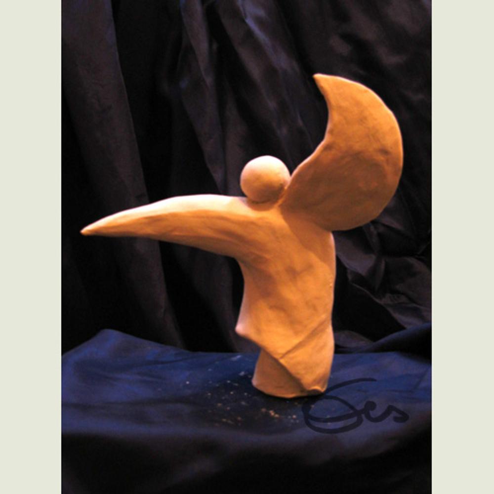 Figur, Ton, Keramik, Paar, Liebe, Elisabeth Ernicke-Goßner