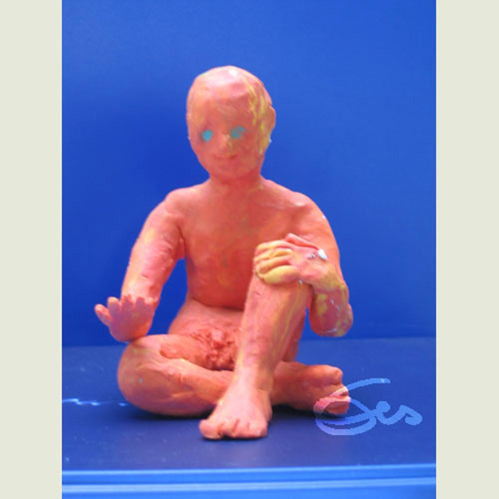 Figur, Ton, Keramik, Paar, Liebe, Elisabeth Ernicke-Goßner