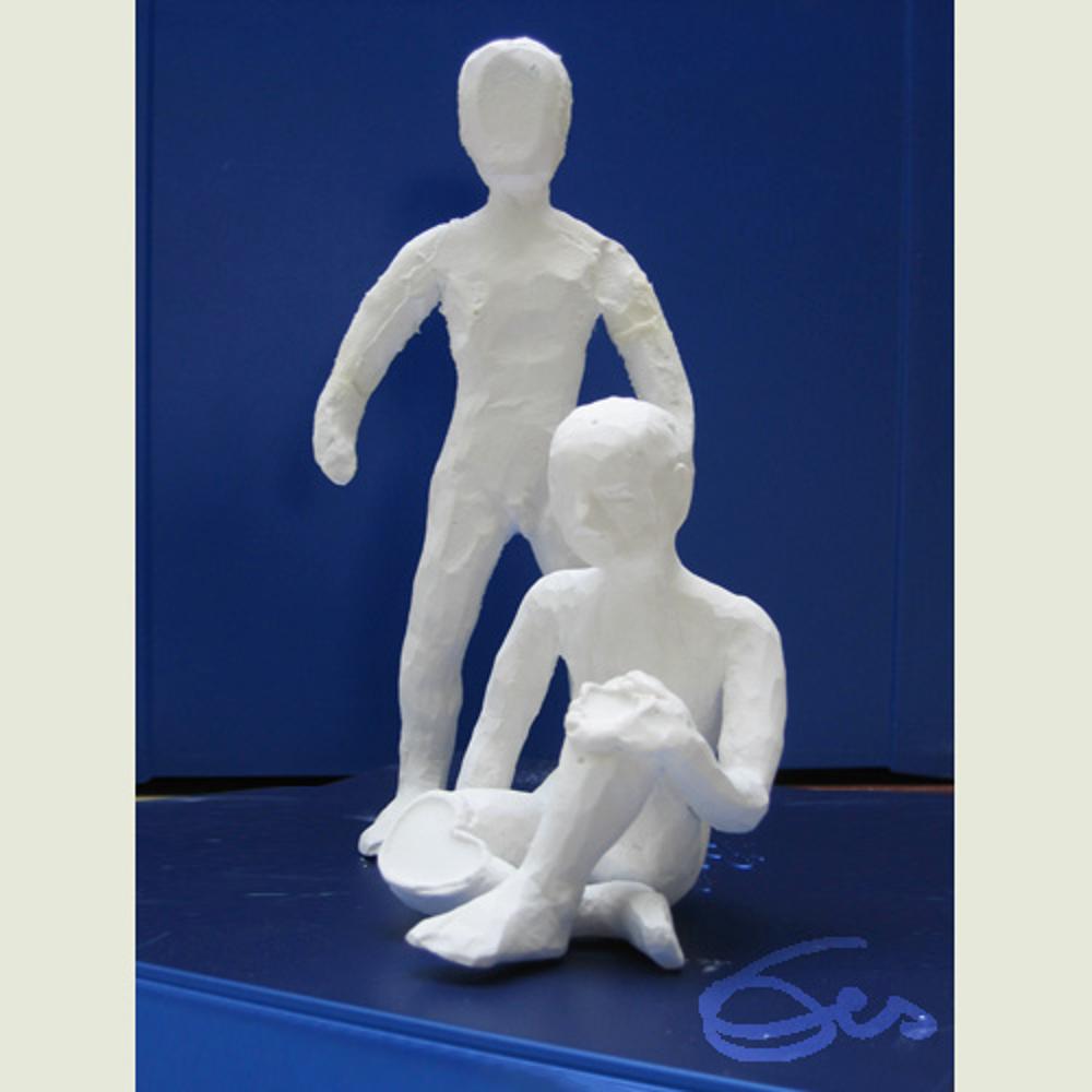 Figur, Ton, Keramik, Paar, Liebe, Elisabeth Ernicke-Goßner