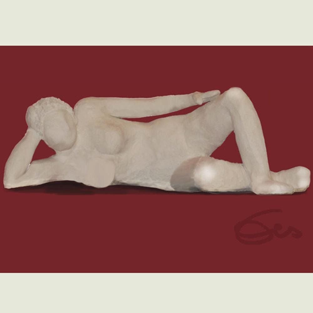 Figur, Ton, Keramik, Paar, Liebe, Elisabeth Ernicke-Goßner