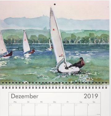 Kalender-2019-Segeln-Aquarell-Elisabeth-Ernicke-Goßner