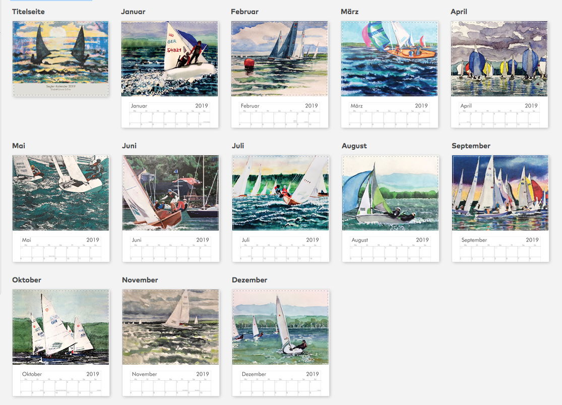 Kalender-2019-Segeln-Aquarell-Elisabeth-Ernicke-Goßner