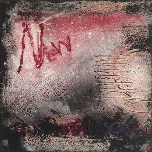 Triptychon, Bild, rot, schwarz, Acryl, Mischtechnik, Leinwand, Musik, Jazz, Bild,  Elisabeth Ernicke-Goßner