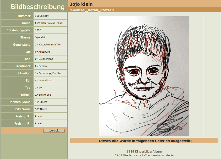 Zeichnung Filzstift Tochter Mächchen