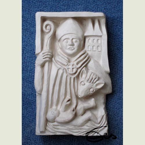 Bild, Augsburg, Acryl, Gebäude, Kirche, Ulrich, Haus, historisch, Fest, Patron, Stadt, Augsburg, Dom , Mensch, heilig, Elisabeth Ernicke-Goßner