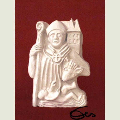 Bild, Augsburg, Figur, Simpert, Heiliger, Kirche, Ulrich, Haus, historisch, Fest, Patron, Stadt, Augsburg, Dom , Mensch, heilig, Elisabeth Ernicke-Goßner