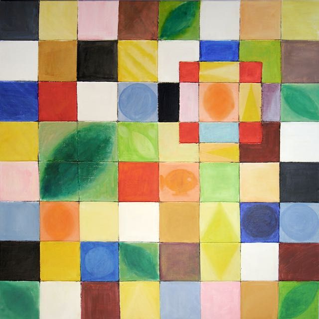 Bild, Acryl, Leinwand, Hochzeit, Glückwunsch