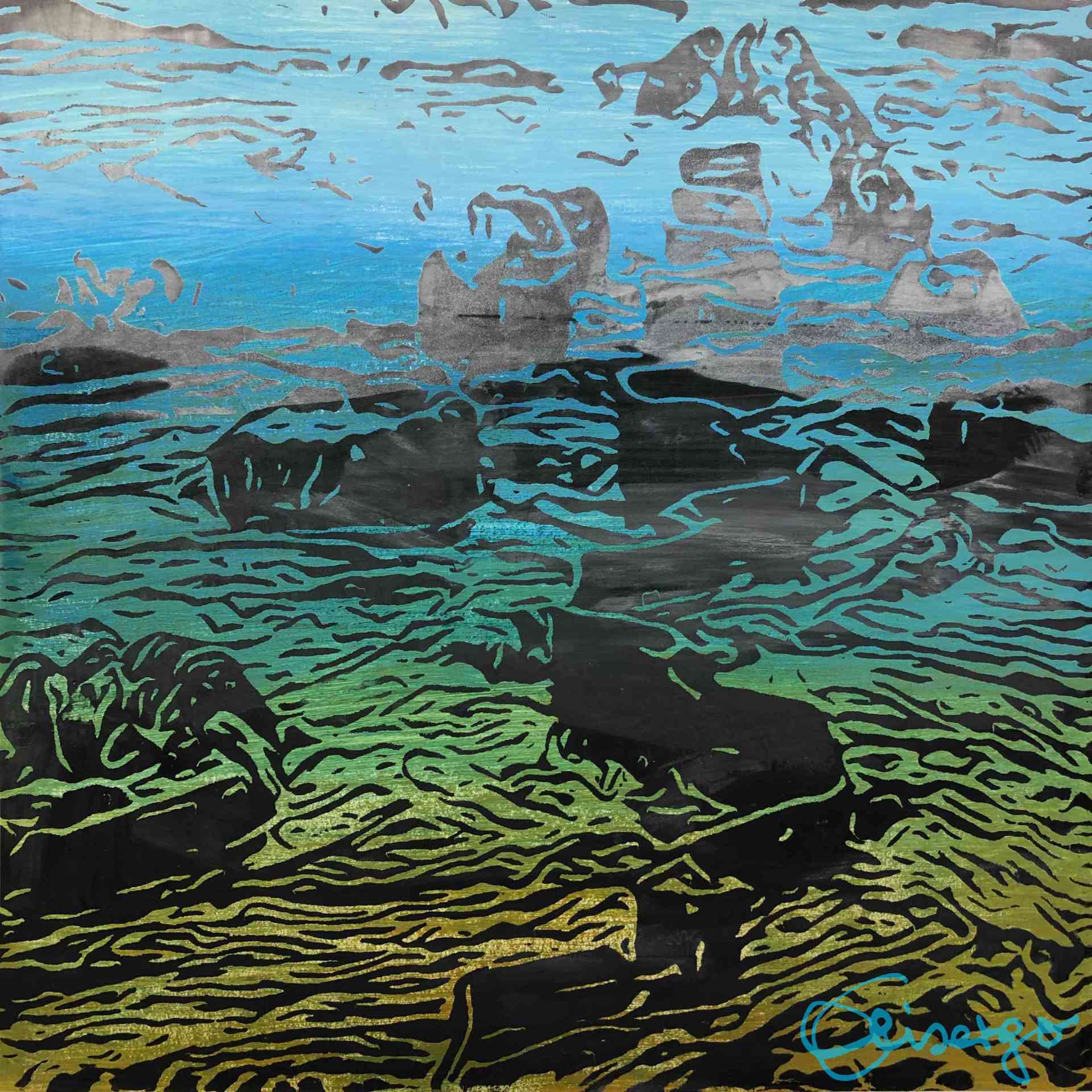 Elisergo, kunst, Bild, Gemälde, Siebdruck, Kunstatelier, Galerie-augsburg, modernart, contemporaryart, #elisergo, galerie-augsburg, Elisabeth  Ernicke-Goßner,