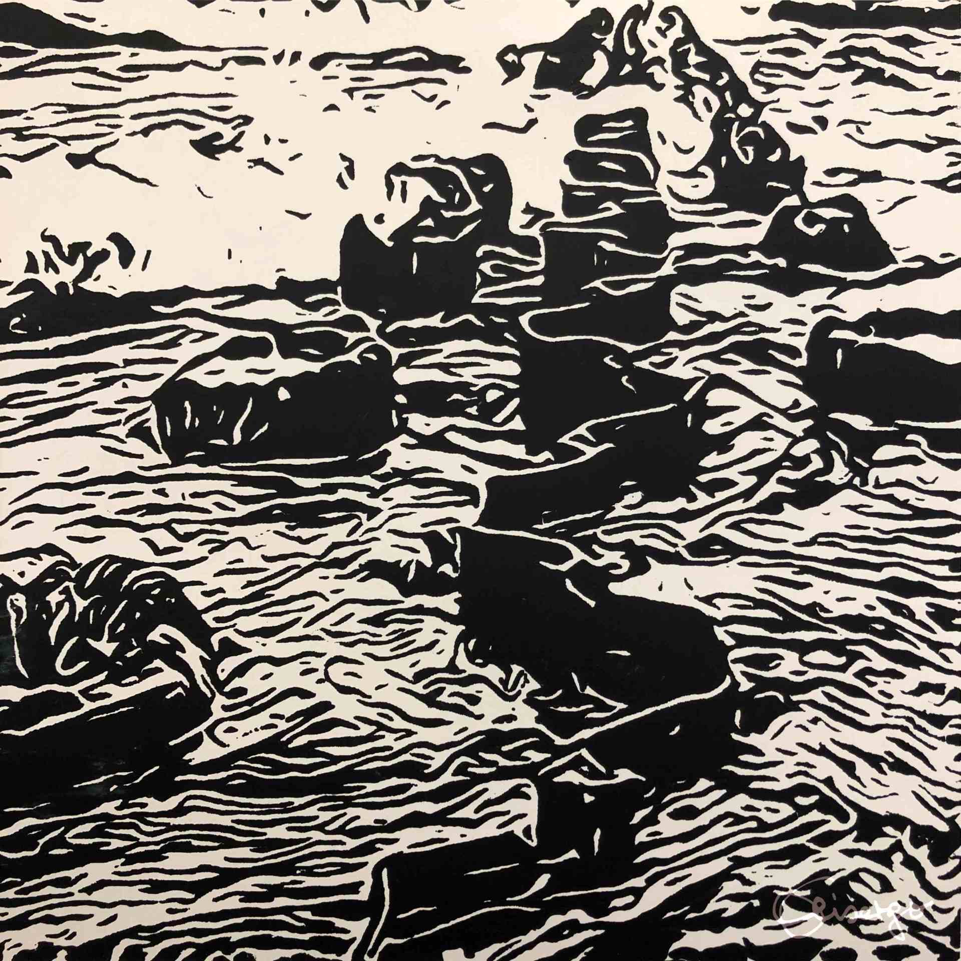 Elisergo, kunst, Bild, Gemälde, Siebdruck, Kunstatelier, Galerie-augsburg, modernart, contemporaryart, #elisergo, galerie-augsburg, Elisabeth  Ernicke-Goßner,