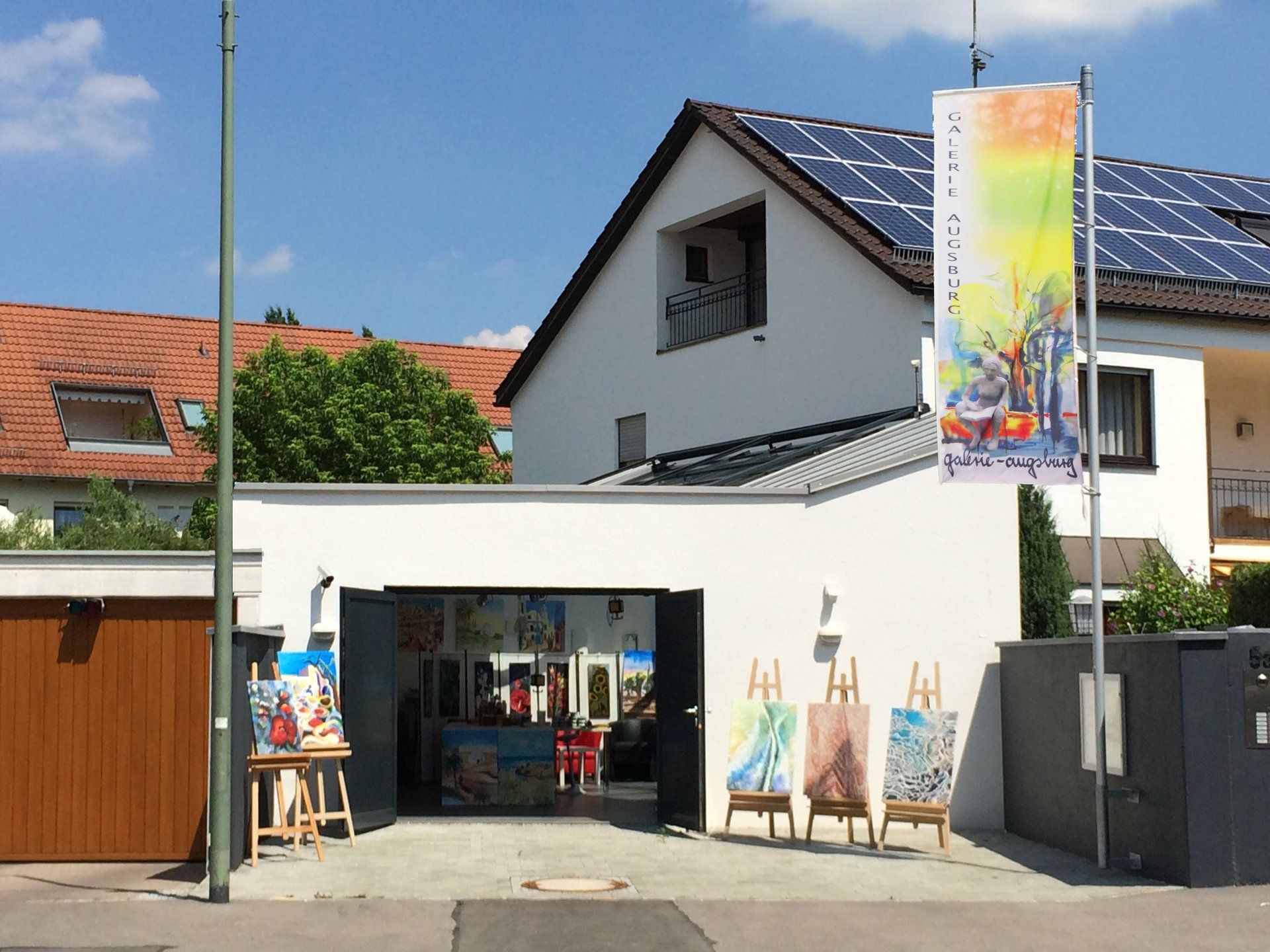 Kunstatelier, Galerie, augsburg, Malerei, Figuren, Beton, Keramik, Bronze