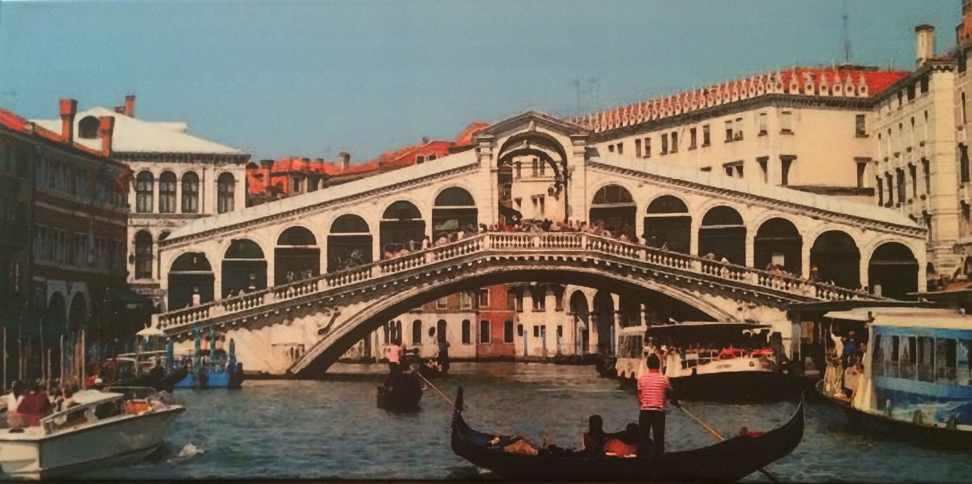 Venedig, , Rialto, Gondeln, Digitalfoto