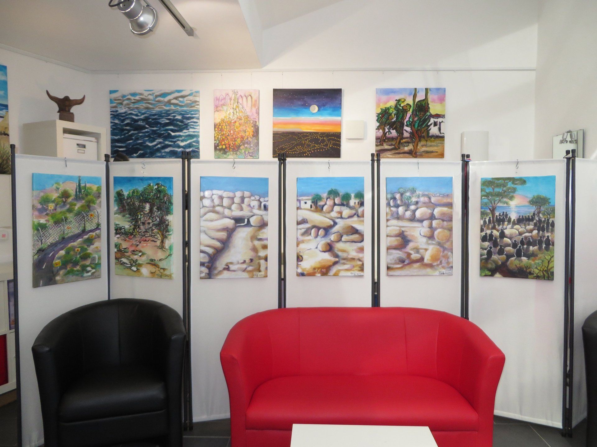 Ausstellung Wüste und Wasser in der Galerieaugsburg