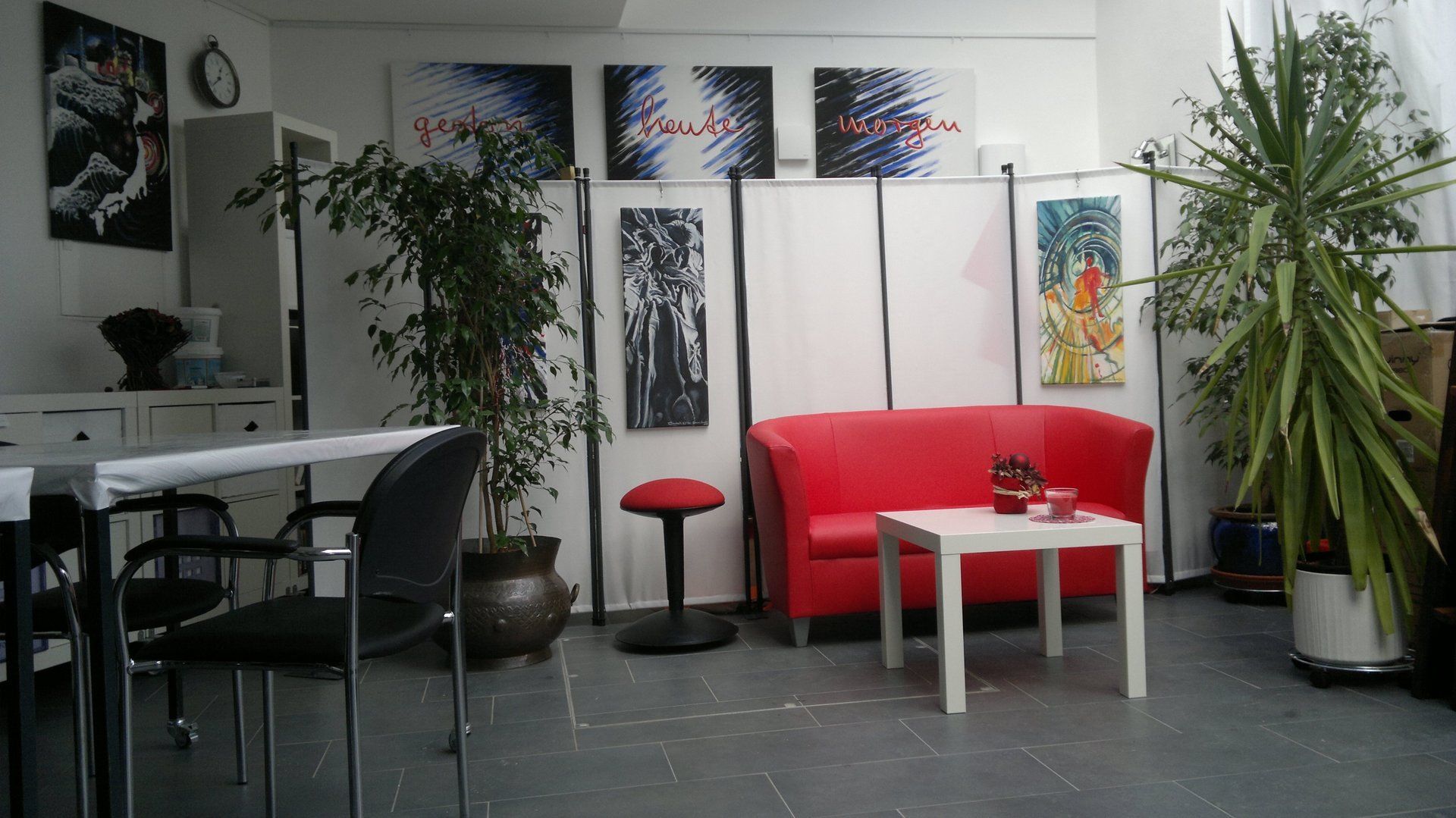 Kunstatelier, Galerie, augsburg, Malerei, Figuren, Beton, Keramik